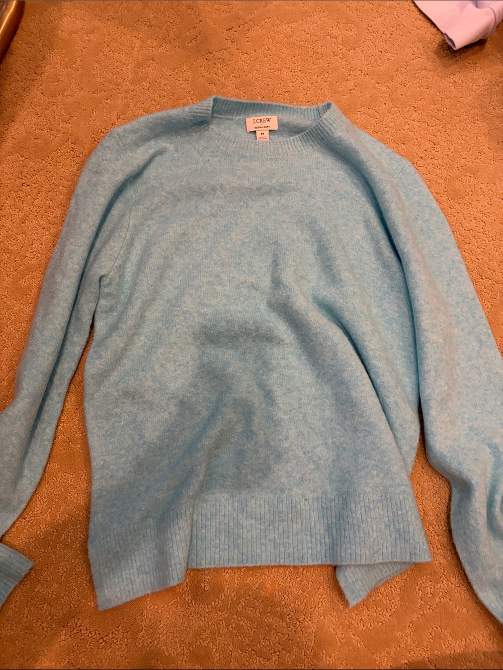 J. Crew Sky Blue Crewneck Sweater